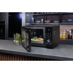 Hisense H23MOBSD1HG Microwave Oven 800W 23L Freestanding Black - Sleek Design, Powerful Performance!